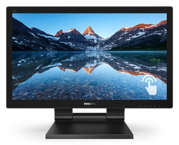 Philips 222B9TA/00 21.5 inch 1920x1080 2sm 60HZ Multimedia VGA HDMI DP Dokunmatik Kalemli Monitör