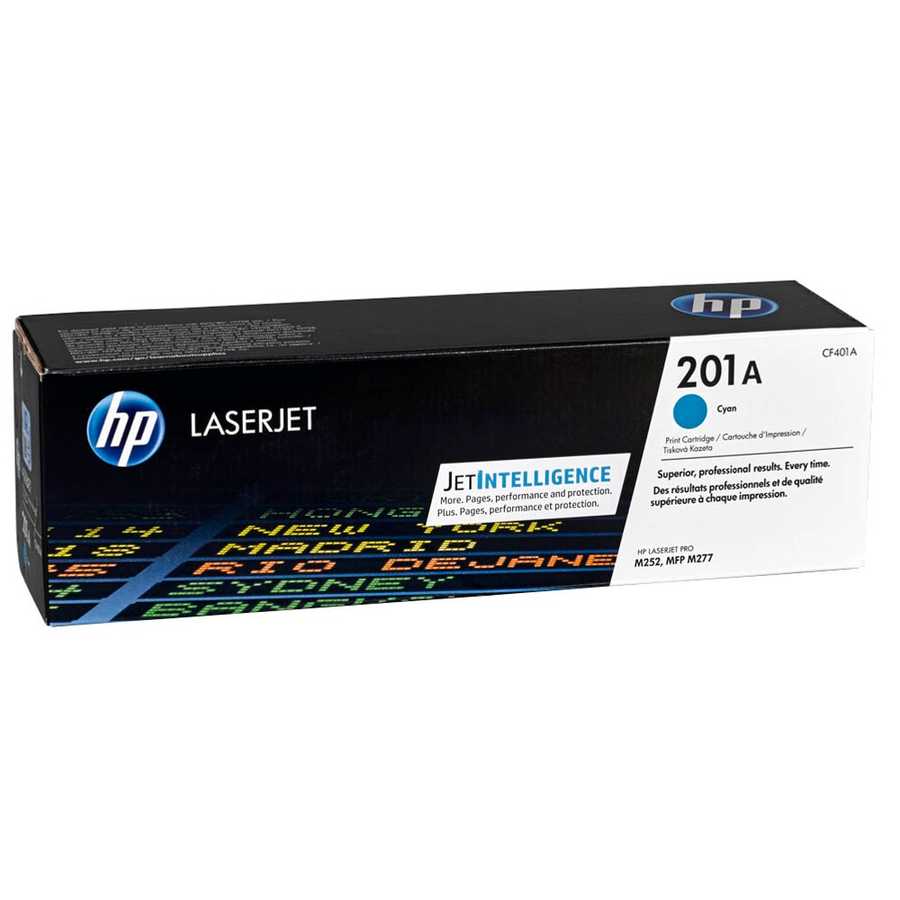 Hp CF401A 201A 1.400 Sayfalık  Mavi Orjinal Laser Toner