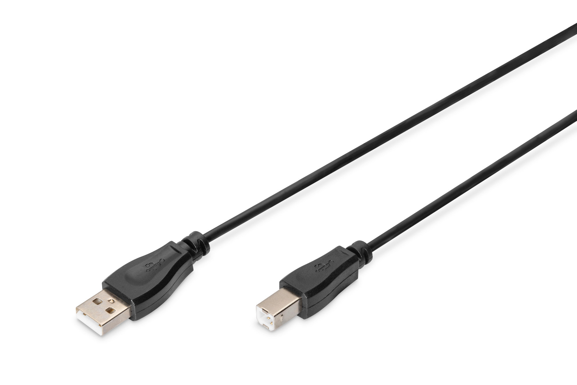Digitus AK-3001102-018-S 1.8 Mt USB 2.0 to USB B Siyah USb YAzıcı Kablosu