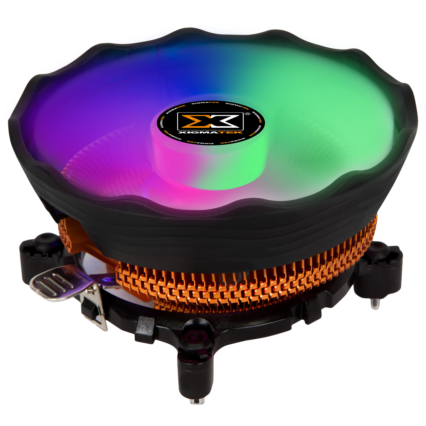 Xigmatek EN42296 12cm RGB Fanlı 1500Rpm APACHE PLUS AMD-INTEL AM5-1700 Uyumlu İşlemci Fanı