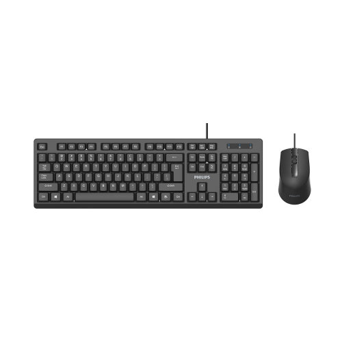 Philips SPT6234B USB Q TR Multimedia Kablolu Siyah Klavye Mouse Set