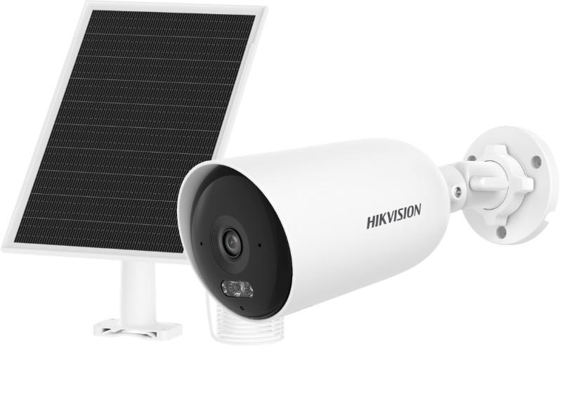Hikvision DS-2CFS04-4G 4MP 2.8mm Lensli 4G Solar Panelli Bullet IP Kamera