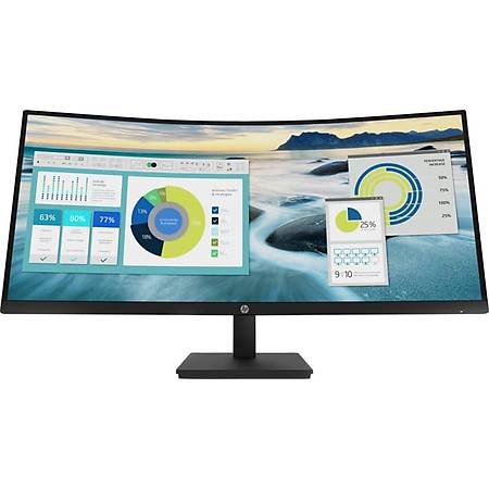 Hp 21Y56AA P34h G4 34 inch 3440x1440 5ms WQHD Multimedia HDMI DP Curved Monitör