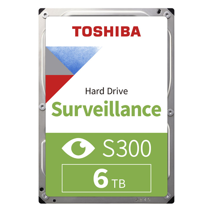 Toshiba HDWT860UZSVA 6 TB S300 5400Rpm 256MB SATA3 3.5 inch Surveillance 7/24 Güvenlik Harddisk