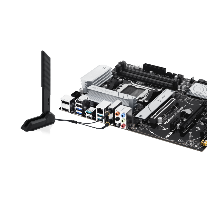 Asus PRIME B650-PLUS WIFI Sc-Am5 B650 DDR5 7600Mhz 2xM2 Wifi 6E 2.5Gbit ATX AMD Anakart