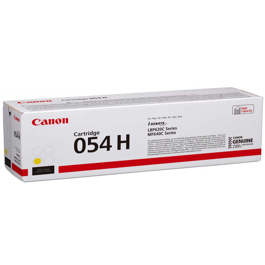 Canon 3025C002 CRG-054HY 2.300 Sayfalık Yüksek Kapasiteli Sarı Orijinal Lazer Toner