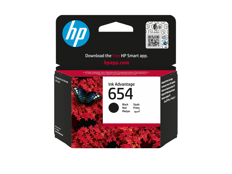 Hp 7FP39UE 654 400 Sayfalık Siyah Orijinal Inkjet Kartuş