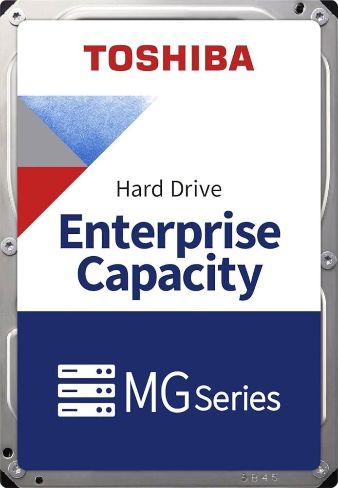 Toshiba MG10ADA800E 8 TB 7200Rpm 256Mb SATA3 3.5 inch MG Serisi 512e Enterprise Harddisk