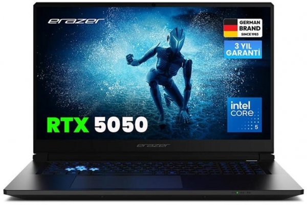 Erazer Scout 17 E1 MD600006 Ultra 5 210H 1.6Ghz 16GB 1TB 8GB RTX5050 17 144Hz FreeDos Notebook Bilgisayar
