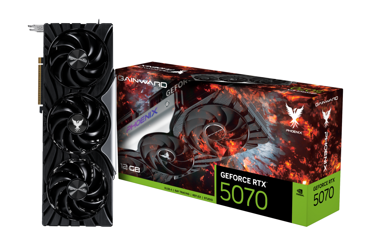 Gainward NE75070019K9-GB2050X 12 GB GDDR7 GeForce RTX 5070 PHOENIX 192Bit NVIDIA Ekran Kartı