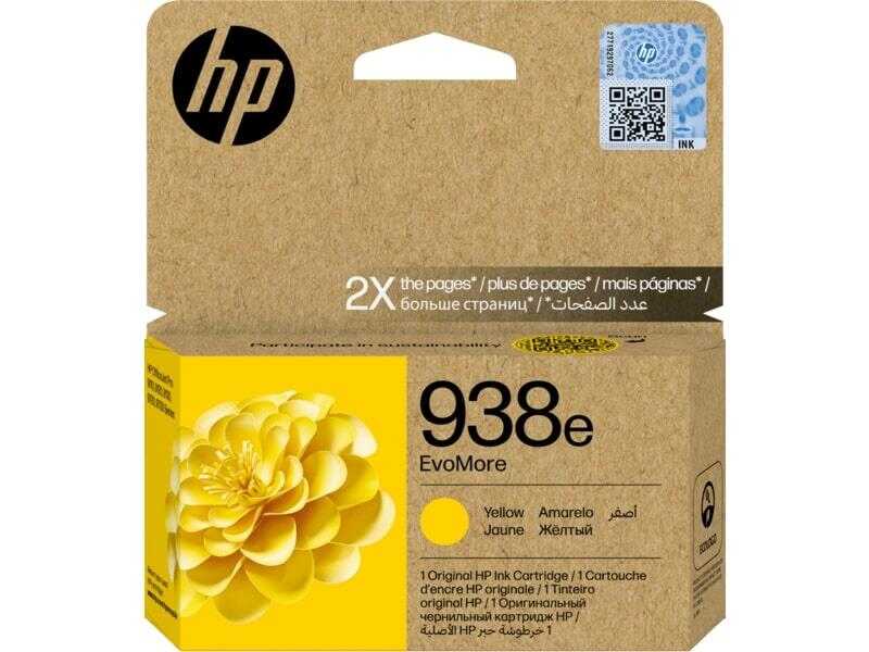 Hp 4S6Y1PE 938E Sarı Orijinal Inkjet Kartuş
