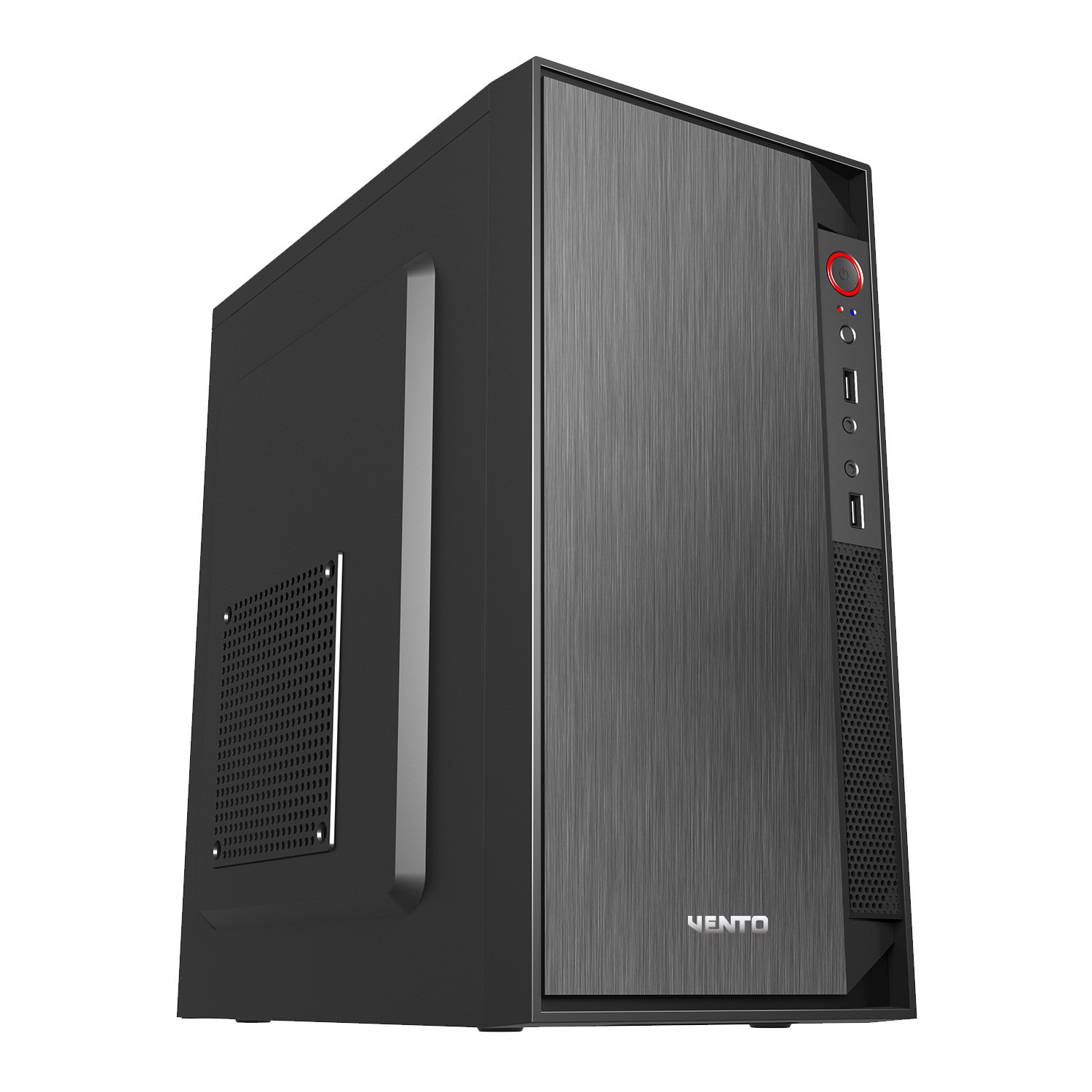 Vento VS119S 300W 8cm Fanlı Siyah micro ATX Bilgisayar Kasası