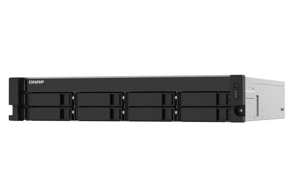 Qnap TS-832PXU-RP Cortex-A57 4GB DDR4 8x3.5 inch HDD 2xLAN 2xSFP Ağ Depolama Nas