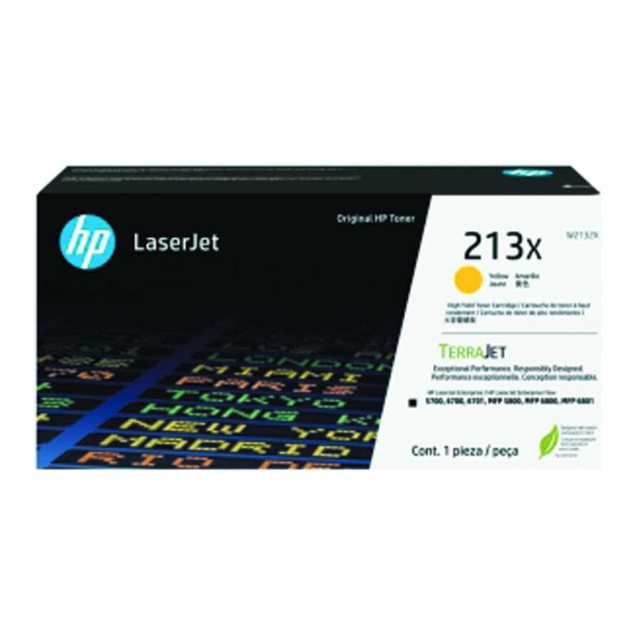 Hp W2132X 213X 6.000 Sayfalık Yüksek Kapasiteli Sarı Orjinal Laser Toner