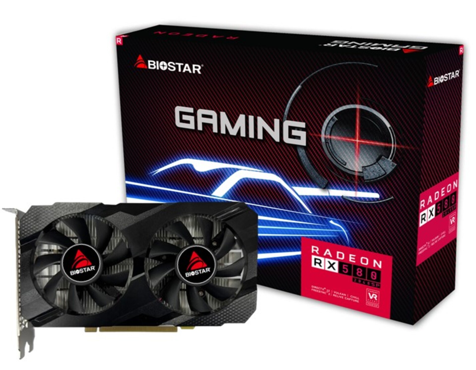 Biostar VA5815RF82 8 GB GDDR5 Radeon RX580 256Bit AMD Ekran Kartı