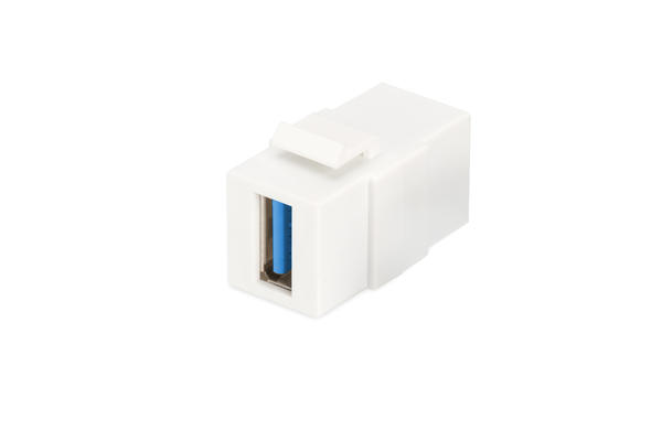 Digitus DN-93404 Usb 3.0 to USB 3.0 Dişi-Dişi Beyaz Usb Keystone Jack
