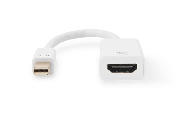Digitus DB-340416-002-W mini DIPSLAY PORT To DISPLAY PORT 4K UHD Aktive Adaptör