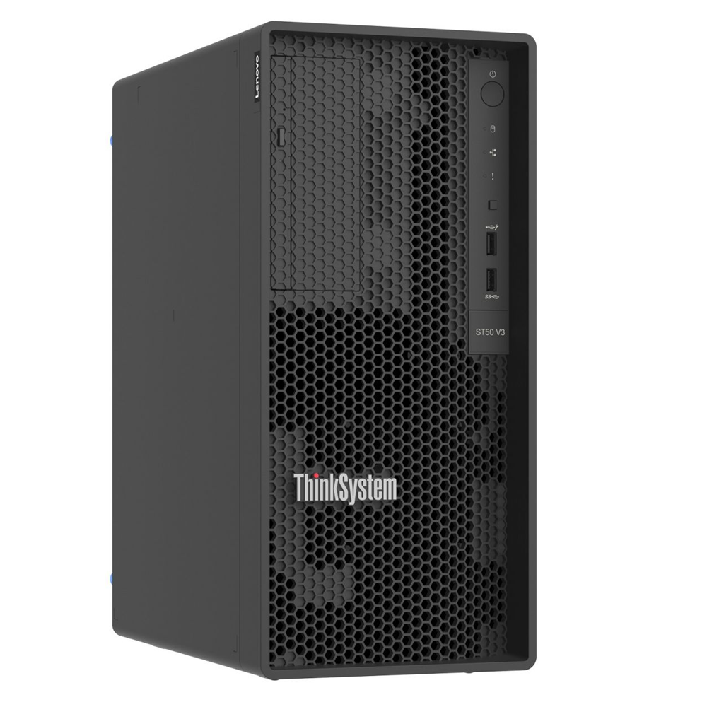 Lenovo 7DF31001EA ST50 V3 Xeon 6315P 2.8GHz 16GB 2x480GB SSD SW RD 500EW mini Tower Sunucu