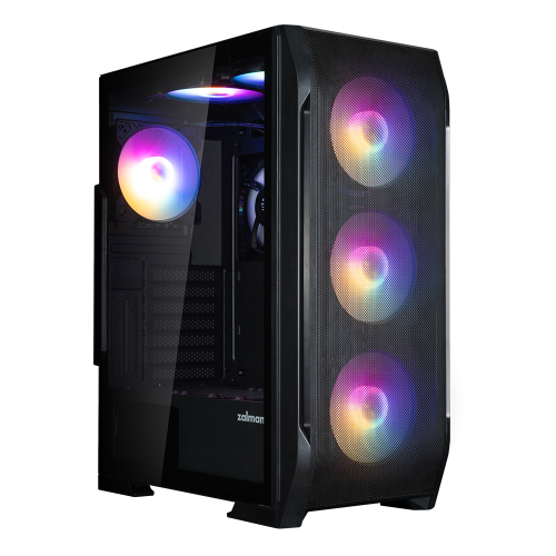 Zalman N7 Plus V2 750W 80 plus 6x12cm RGB Fanlı Tempered Glass Mid Tower Gaming ATX Kasa
