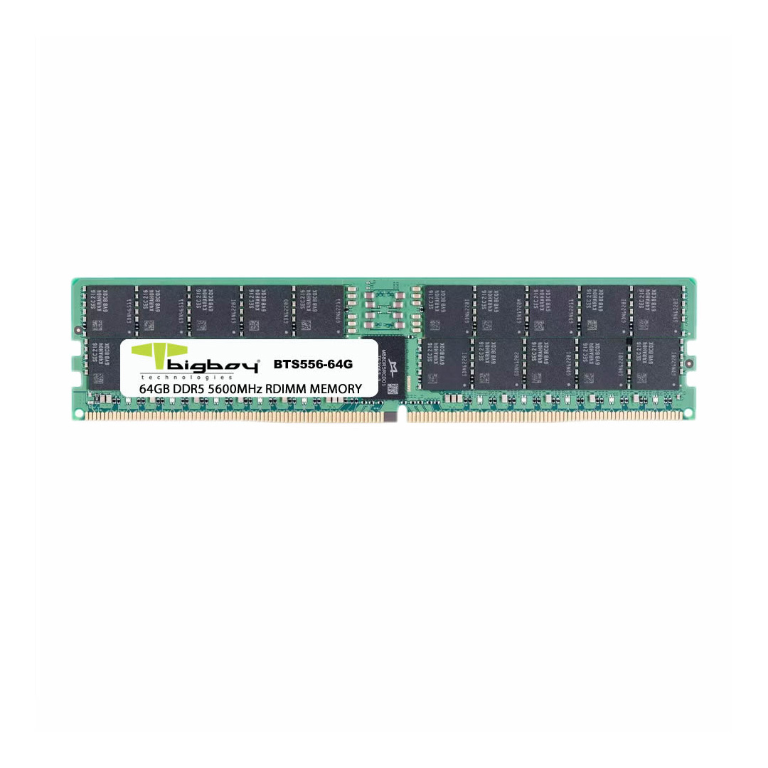 Bigboy BTS556-64G 64  GB DDR5 5600MHz CL46 2Rx4 Registered Sunucu Bellek