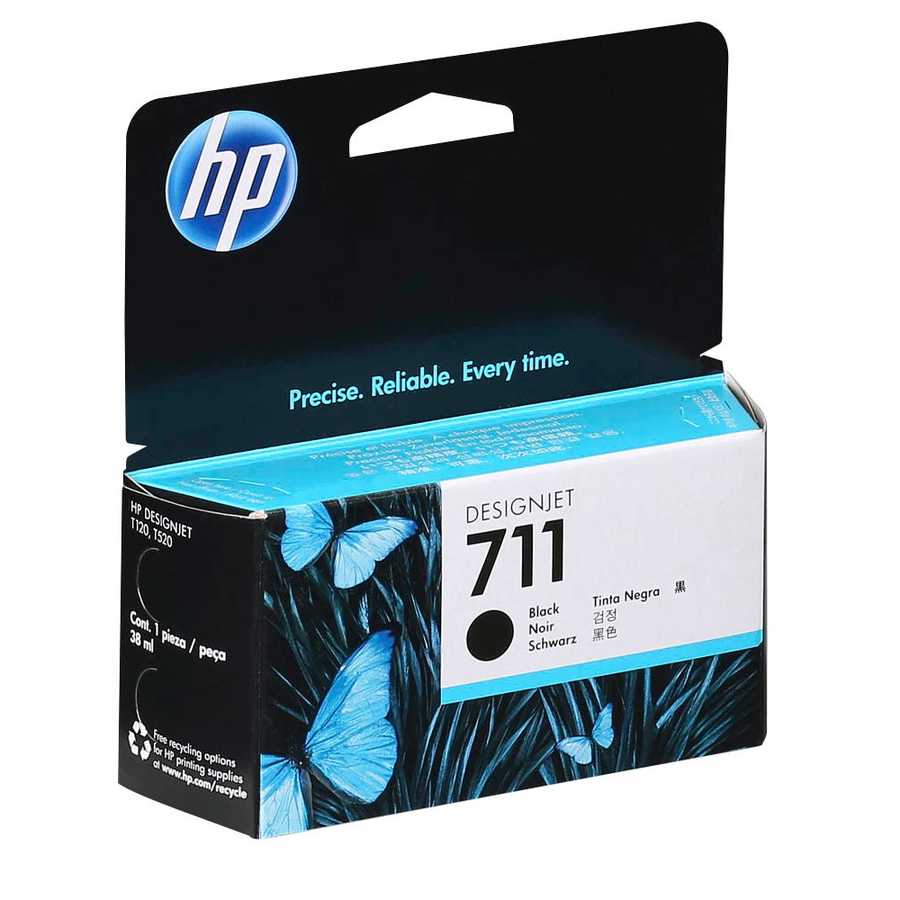 Hp CZ129A 711 38 Ml Geniş Format Siyah Orijinal Inkjet Kartuş