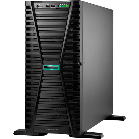 Hp P81774-425 Proliant ML110 Xeon Bronze 3508U 2.1 8 Core 32GB 2x480GB SSD 2x1000W Tower Sunucu