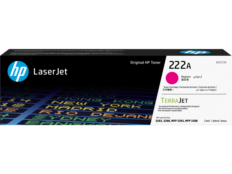 Hp W2223A 222A 1.200 Sayfalık Kırmızı Orjinal Laser Toner