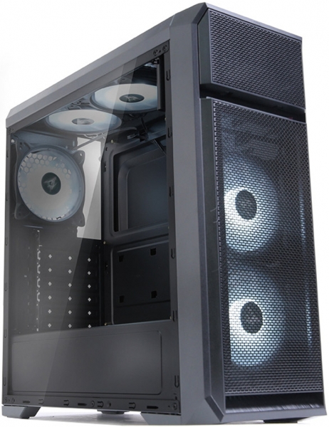 Zalman N5OF 3x12cm 600W Beyaz Ledli Mid Tower Bilgisayar Kasası
