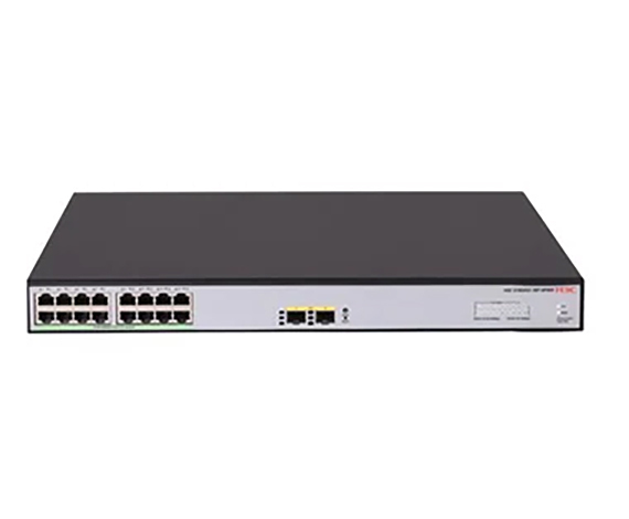 H3C LS-1600V2-18P-HPWR-GL 16 Port Gigabit PoE+ 2 Port SFP L2 Yönetilebilir PoE Switch