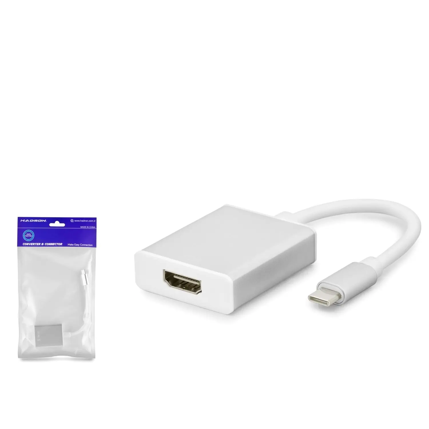 Hadron HDX7760 Usb Type C to HDMI Erkek-Dişi Usb Ekran Kartı Adaptörü