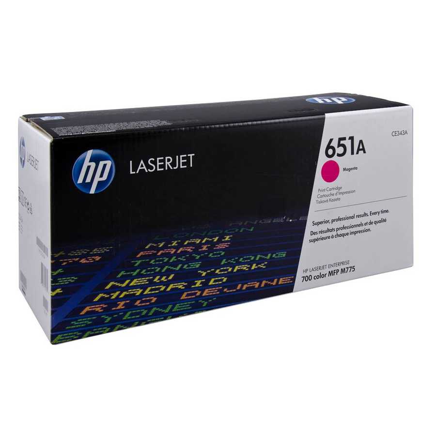 Hp CE343A 651A 16.000 Sayfalık Kırmızı Orjinal Laser Toner