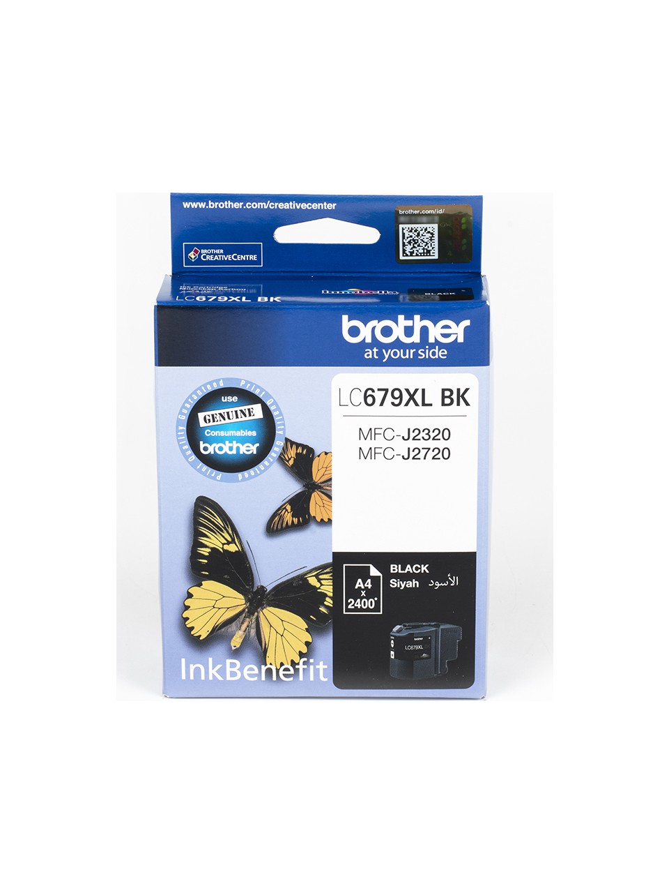 Brother LC679XLBK 2.400 Sayfalık Siyah Orijinal Kartuş