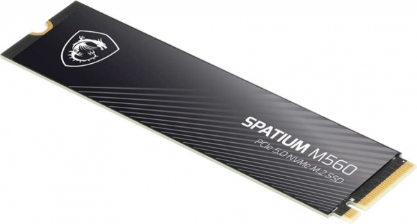Msi SPATIUM M560 PCIE 5.0 NVME M.2 1TB 10200-8400Mb/s PCIE NVME M2 Gen5 22x80 SSD Harddisk