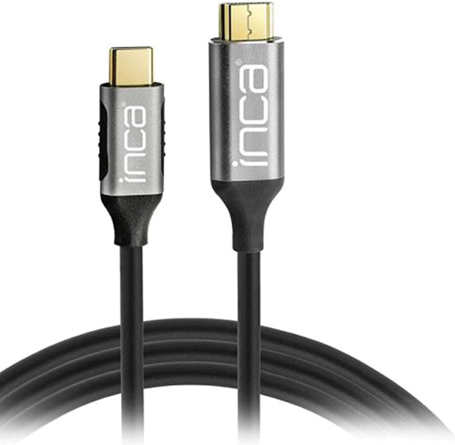 Inca ITCH-02TX USB Type C to HDMI 2 Mt Kablolu 4K 1.4V Altın Uçlu USB Kablo