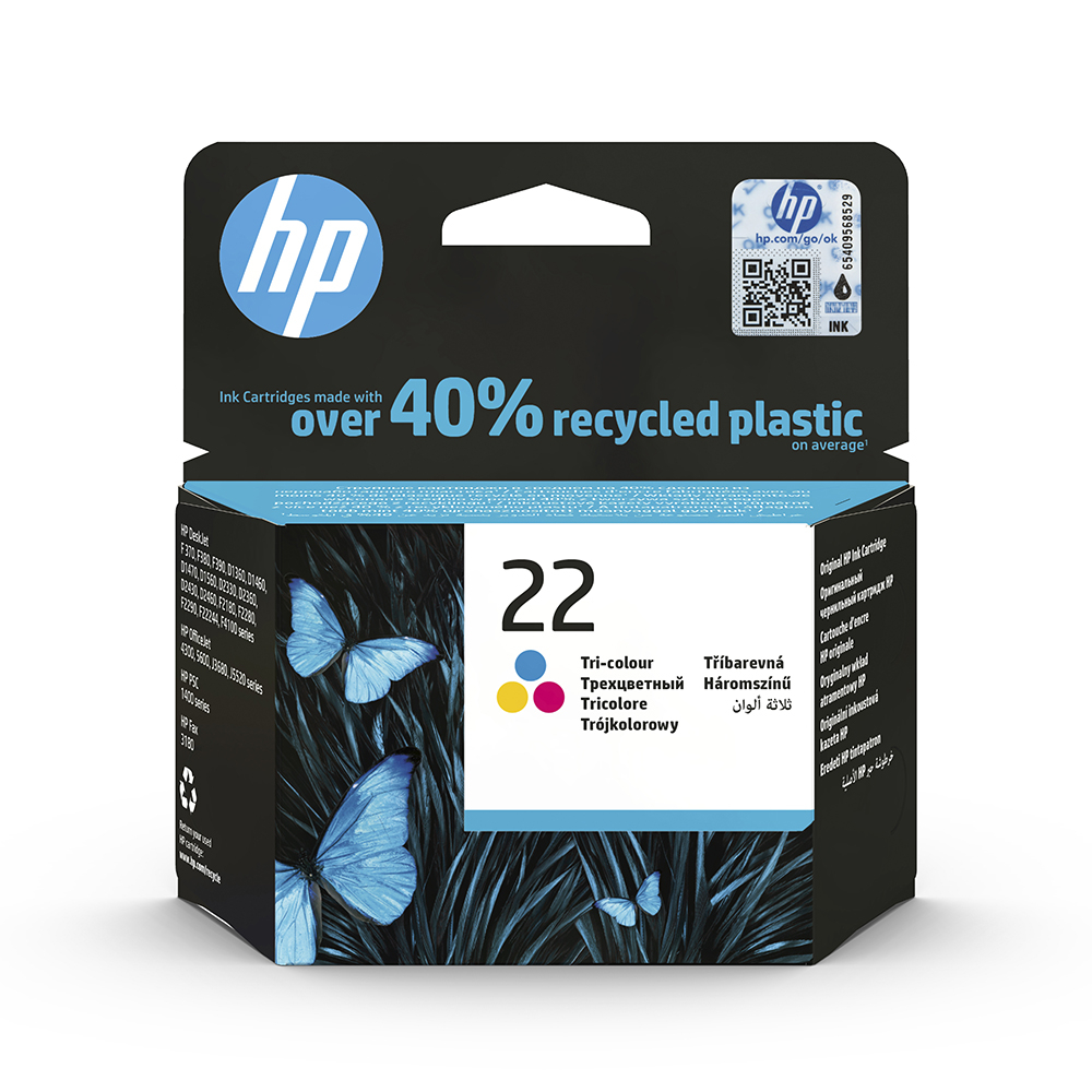 Hp C9352AE 22 165 Sayfalık 3 Renkli Orijinal Inkjet Kartuş