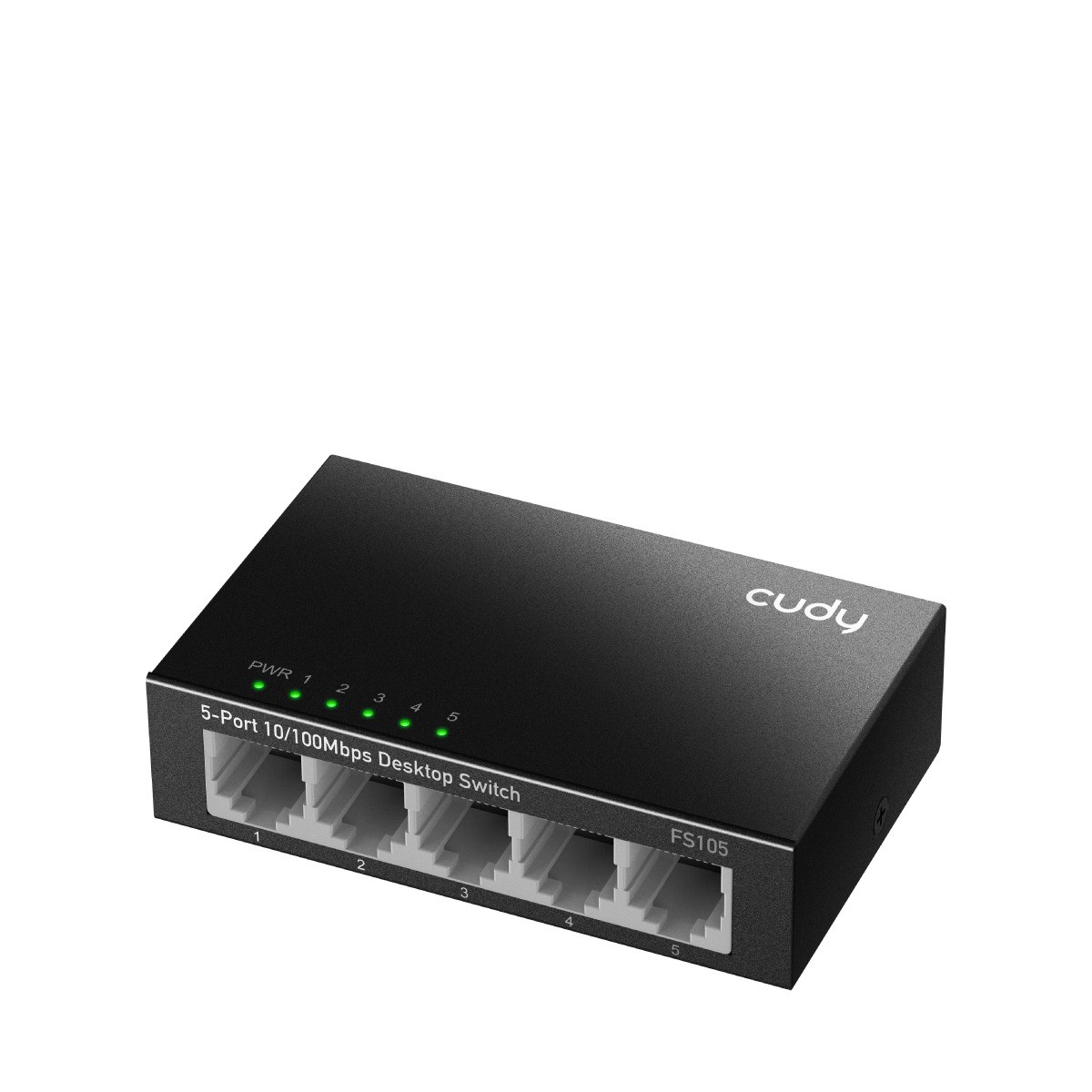 Cudy FS105 5 Port 100Mbps Metal kasa Masa Üstü Ethernet Switch