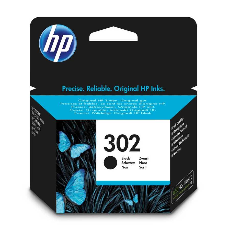 Hp F6U66AE 302 190 Sayfalık Siyah Orijinal Inkjet Kartuş