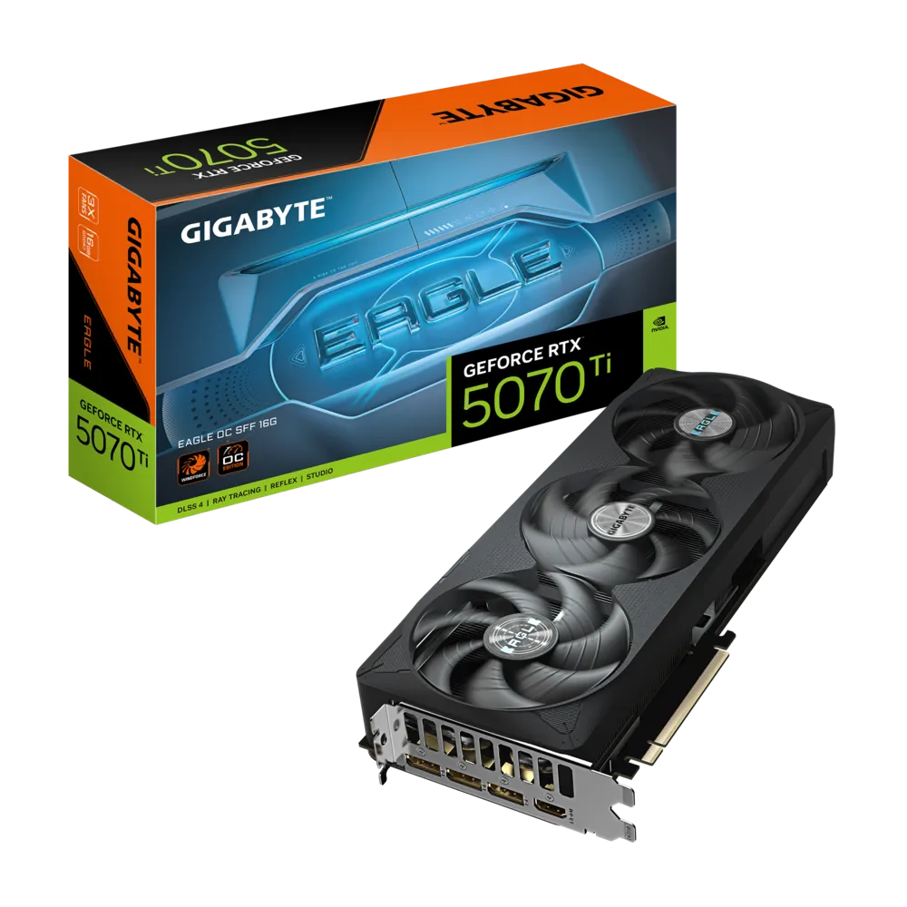 Gigabyte GV-N507TEAGLE-OC-16GD 16 GB GDDR7 GeForce RTX 5070 Ti 256Bit NVIDIa Ekran Kartı