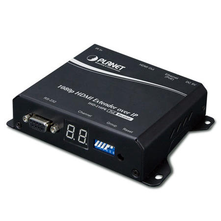 Planet PL-IHD-210PR HDMI to IP PoE HDMı Sinyal Uzatma Cihazı Alıcı Ünitesi