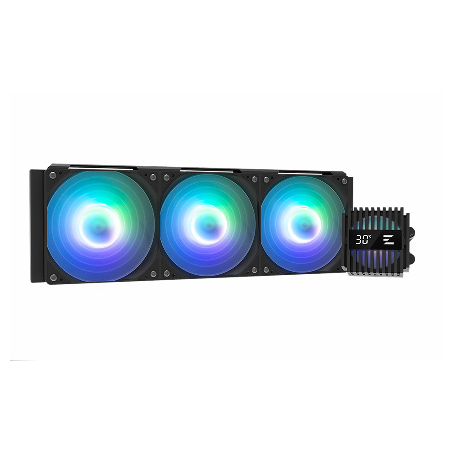 Zalman ALPHA2 V2 A36 360mm 3x12cm ARGB Fanlı AMD-INTEL Isı Göstergeli Sıvı Soğutmalı İşlemci Fanı