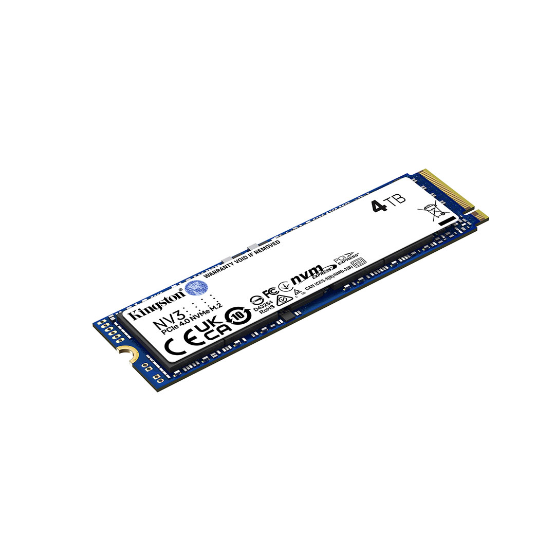 Kingston SNV3S/4000G NV3 4TB 6000-5000Mb/s PCIe 4.0x4 NVME M.2 22x80 SSD Harddisk