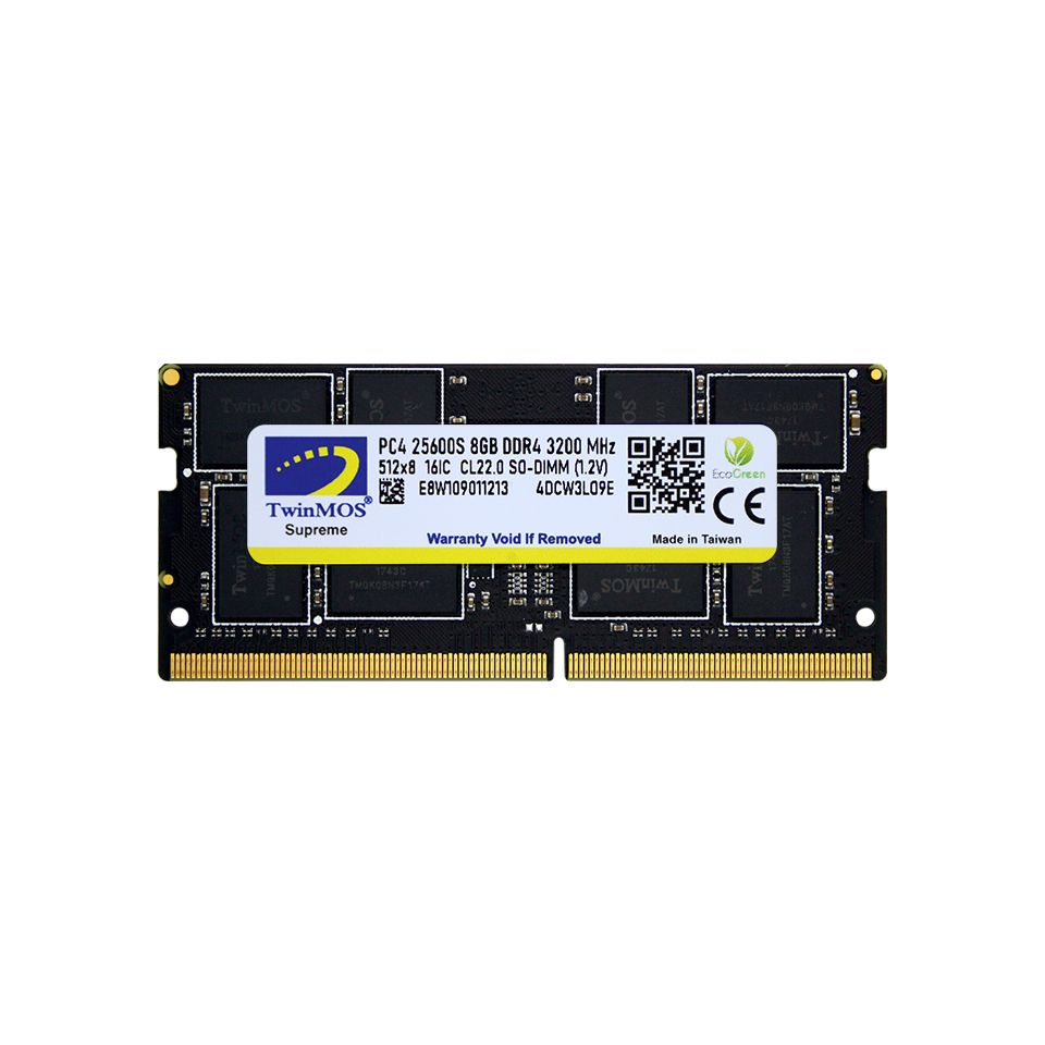 Twinmos MDD48GB3200N 8 GB DDR4 3200Mhz CL22 Bilgisayar Bellek