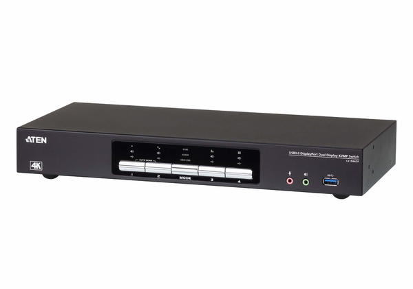 Aten CS1944DP 4 Port DisplayPort Dual USB 3.0 KVMP Switch