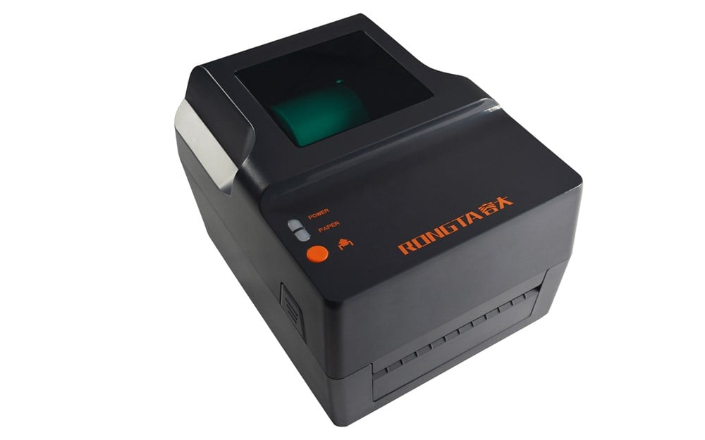 Rongta RP400 USB SERİ LPT LAN 203Dpi 104mm 127mm/sn Direk Termal Termal Transfer Barkod Yazıcı