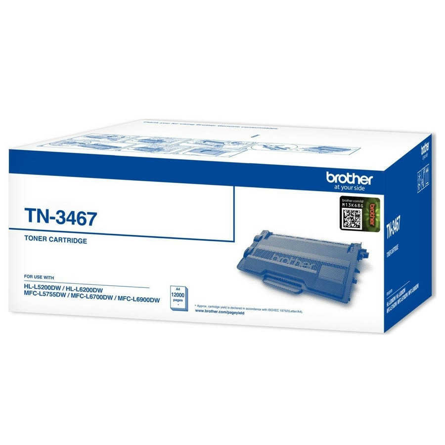 Brother TN-3467 12.000 Sayfalık Siyah Orijinal Lazer Toner