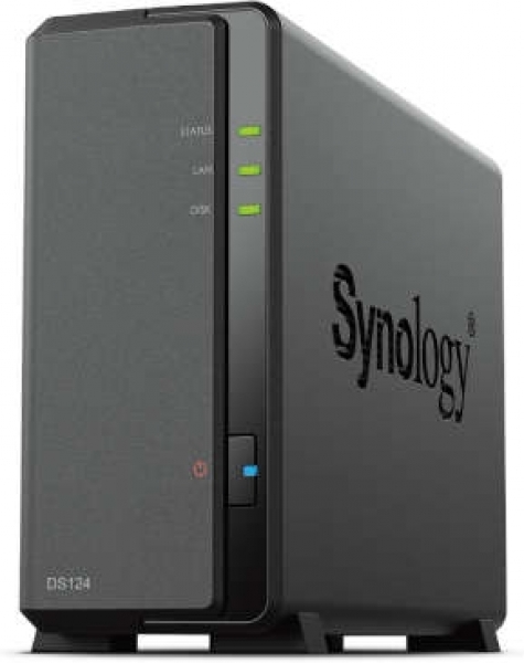 Synology DS124 RTD 1619D 1GB DDR4 1x3.5 inch HDD 1xLAN Ağ Depolama NAS