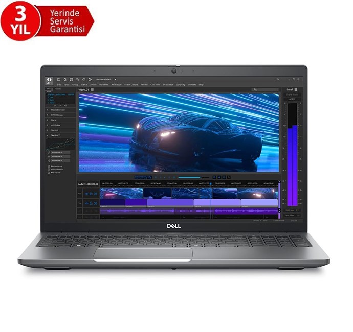 Dell XCTOP3591EMEA-VP-2 M3591 Ultra 7 155H 1.4GHz 16GB 512GB SSD 6GB RTX A1000 15.6 Win11 Pro İş İstasyonu