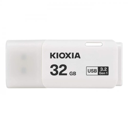 Kioxia LU301W032GG4 64 GB U301 Beyaz USB 3.2 Gen 1 USB Flash Bellek