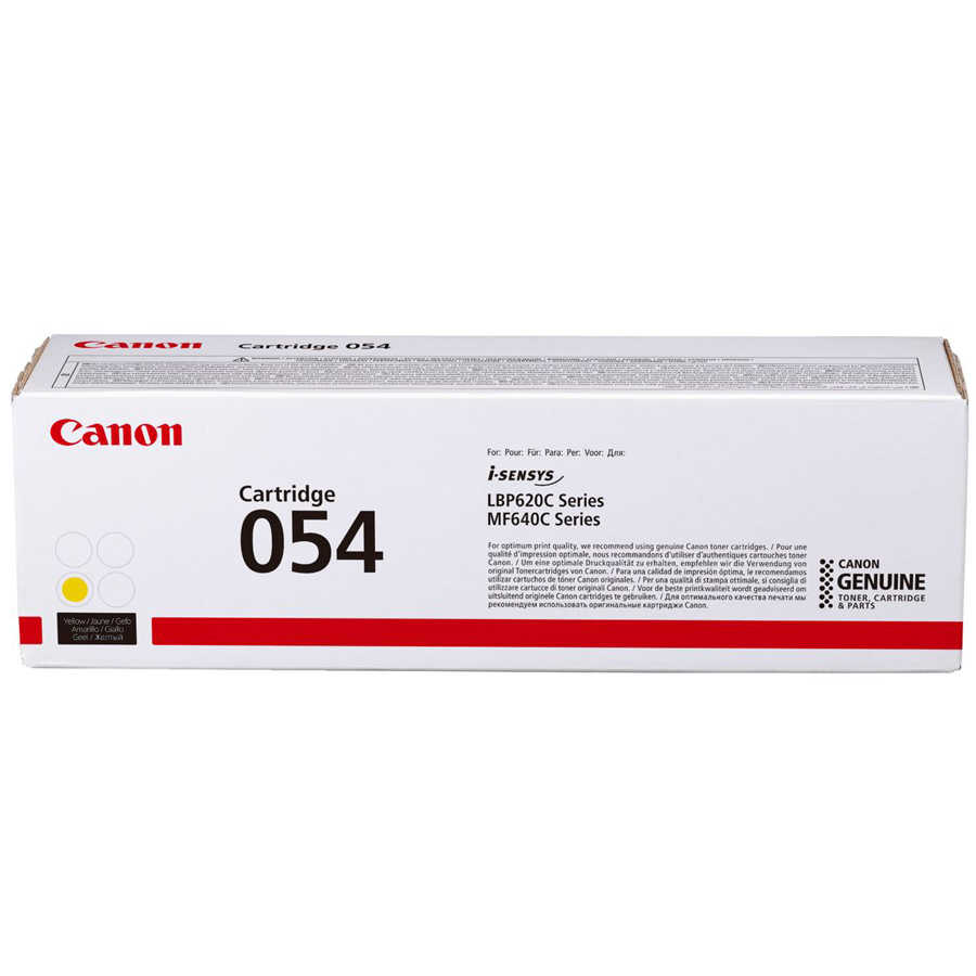 Canon 3021C002 CRG-054Y 1.200 Sayfalık Sarı Orijinal Lazer Toner