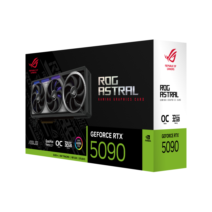 Asus ROG-ASTRAL-RTX5090-O32G-GAMING 32 GB GDDR7 GeForce RTX 5090 OC 512Bit NVIDIA Ekran Kartı